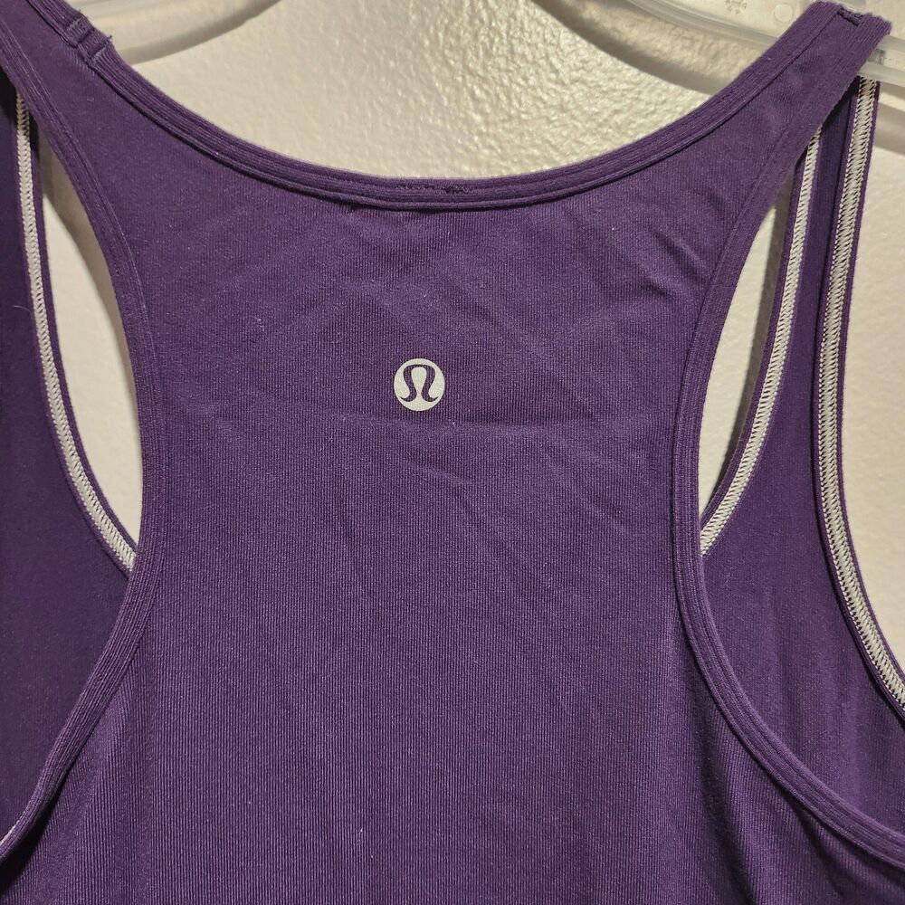 Lululemon Racerback Tank Purple Size Small - Picture 5 of 5